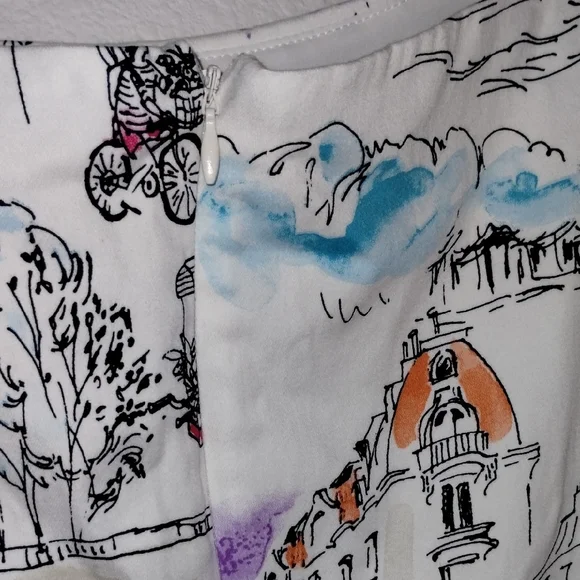 Leslie Fay Black and White Sheath Mini Dress - Picture 12 of 17